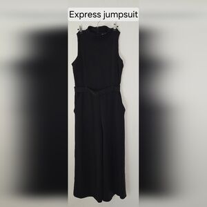 Express Classic Black Jumpsuit Size L